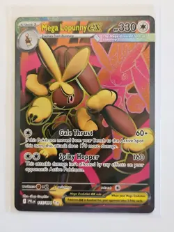 Mega Lopunny ex 115/094 UR Pokemon Phantasmal Flames Ultra Rare Full Art Holo NM - Image 1