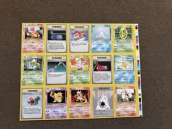 Pokemon Cropped Uncut Sheet #6 - Image 1