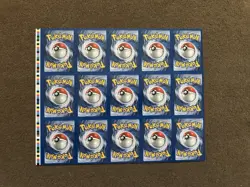 Pokemon Cropped Uncut Sheet #6 - Image 2