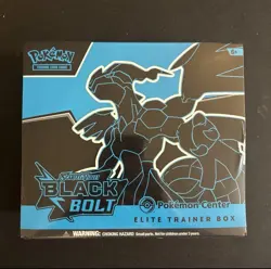 Pokemon TCG Black Bolt Pokemon Center Elite Trainer Box ETB - Ships Today! - Image 1