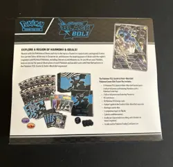 Pokemon TCG Black Bolt Pokemon Center Elite Trainer Box ETB - Ships Today! - Image 2