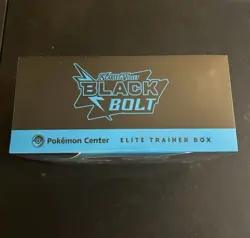 Pokemon TCG Black Bolt Pokemon Center Elite Trainer Box ETB - Ships Today! - Image 3