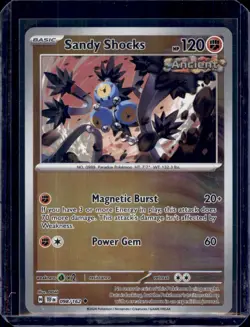 Sandy Shocks SV05: Temporal Forces Pokemon 098/162 Reverse Holo NM+ - Image 1