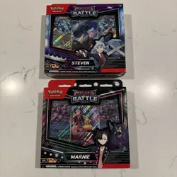 Pokemon TCG: Marnie & Steven Rival Battle Deck - 2 Pack Set, New Sealed - Image 1