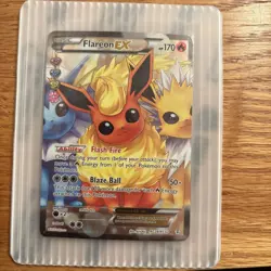 Pokemon TCG|Generations 20th Anniversary|Flareon EX RC28/RC32|Perfect Centering| - Image 1