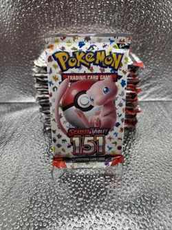 Pokemon TCG Scarlet & Violet 151 Booster PACK New & Sealed, USPS GND w/ 3+ Packs - Image 1