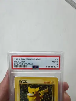 Pokemon TCG Pikachu Ivy League WOTC Promo 1999 PSA 9 Mint - Image 2