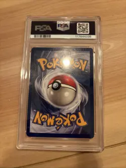 1999 POKEMON FOSSIL #12 MOLTRES-HOLO PSA 7 - Image 4