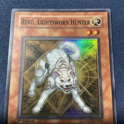 Yugioh Ryko, Lightsworn Hunter LODT-EN022 Super Rare VLP 1ST EDITION - Image 3