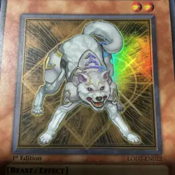 Yugioh Ryko, Lightsworn Hunter LODT-EN022 Super Rare VLP 1ST EDITION - Image 4