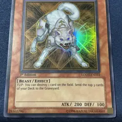 Yugioh Ryko, Lightsworn Hunter LODT-EN022 Super Rare VLP 1ST EDITION - Image 5