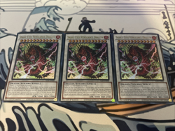 Yugioh Snake-Eyes Vengeance Dragon x3 Ultra Rare ALIN-EN040 Near Mint - Image 1