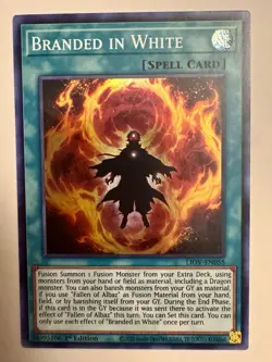 Yugioh Branded In White LIOV-EN055 Super Rare 1st Ed NM - Image 1