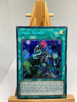 Small World - Prismatic Secret Rare 1st Edition MP22-EN225 - LP - YuGiOh - Image 1