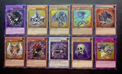 yugioh chibi art Full Set deck core blmm-en001-en010 - Image 1