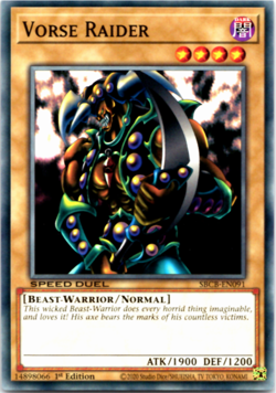VORSE RAIDER SBCB-EN091 - Common - 1st Edition Yugioh - Image 1
