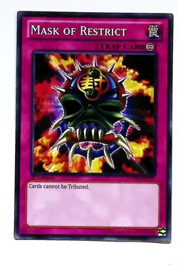 Mask of Restrict - LCYW-EN179 - Common - 1st Edition Yugioh - Image 1