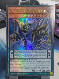 YuGiOh! D/D/D Vice King Requiem GFP2-EN002 Ultra Rare 1st Ed - Image 1