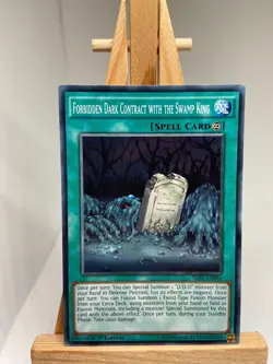 Forbidden Dark Contract With The Swamp King 1st Edition TDIL-EN056 - NM - YuGiOh - Image 1