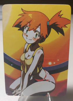 Misty Full Art Goddess Story Pokemon Waifu Trading Card - Image 1