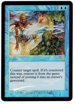 DISSIPATE [F02 - FRIDAY NIGHT MAGIC 2002] - MTG VINTAGE FOIL CARD [EXCELLENT] - Image 1