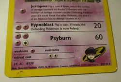 Pokemon TCG Gym Challenge Rocket's Mewtwo Holo Card 14/132 Played Used 2000 - Image 5