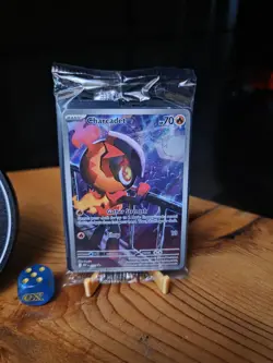 Charcadet 22 Black Star HOLO Promo Phantasmal Flames SEALED Pack Pokemon Card - Image 2
