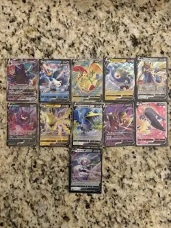 Huge 73 Pokemon Card Lot IR/Full Art/EX/V/SR/SAR - English + Japanese NM LP - Image 2