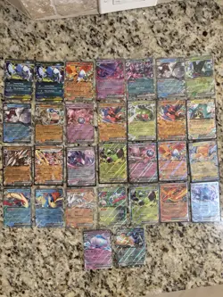Huge 73 Pokemon Card Lot IR/Full Art/EX/V/SR/SAR - English + Japanese NM LP - Image 3