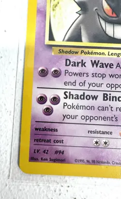 Pokemon TCG Sabrina's Gengar Gym Challenge 29/132 Non-Holo Rare Card - Image 5