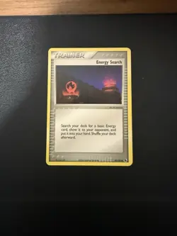 Pokemon TCG 2003 EX Ruby & Sapphire Trainer Energy Search Card #90/109 LP - Image 1