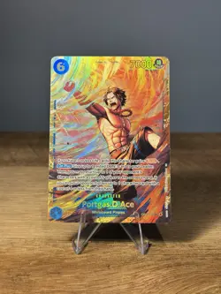 Portgas.D.Ace OP13-119 SEC Carrying In His Will One Piece Card Game English - Image 1