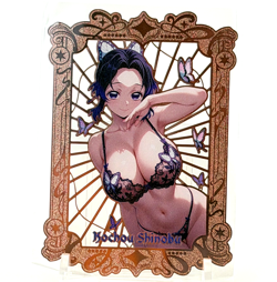 Goddess Story: Shinobu Kocho #56/100 Spicy Metal Anime Waifu CCG Card - Image 1