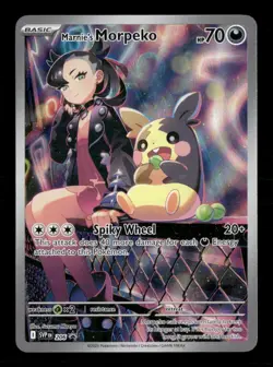 Marnie’s Morpeko 206 One Piece SV: Scarlet & Violet Promo Cards Holo Rare NM Eng - Image 1