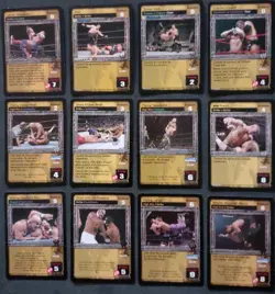 Wwe Raw Deal Multi Manuever 19 Card Lot. Grapple, Strike, Submission, High Risk - Image 1