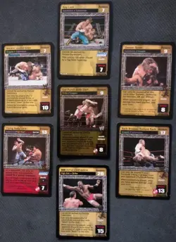 Wwe Raw Deal Multi Manuever 19 Card Lot. Grapple, Strike, Submission, High Risk - Image 4