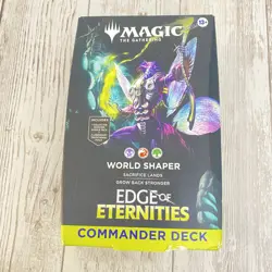 MTG Edge of Eternities WORLD SHAPER Commander Deck NEW - Image 1