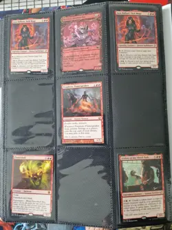 MTG Full Binder with Red Creatures ManaCost 3 Great Value All Rarities and Foils - Image 2