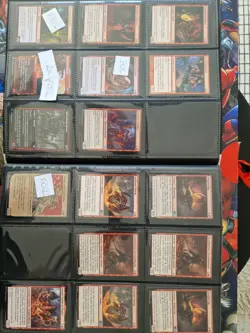 MTG Full Binder with Red Creatures ManaCost 3 Great Value All Rarities and Foils - Image 4