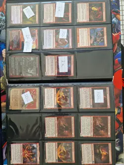 MTG Full Binder with Red Creatures ManaCost 3 Great Value All Rarities and Foils - Image 5
