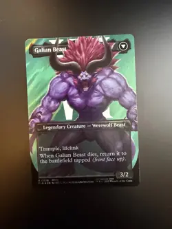 MTG Final Fantasy English Vincent Valentine Borderless 0528 Surge Foil - Image 2