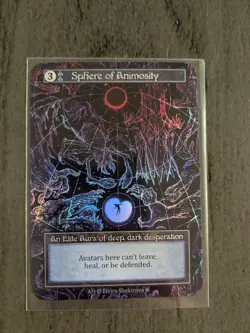 Sphere Of Animosity FOIL Sorcery Contested Realm NM Gothic - Image 1