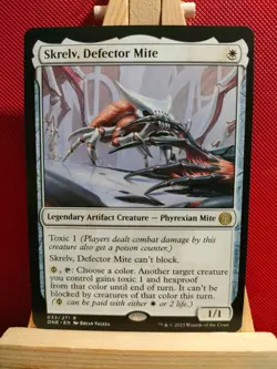 Skrelv, Defector Mite - Phyrexia: All Will be One - Rare - NM - MTG - Image 1