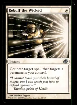 MTG Rebuff the Wicked LP Light Play Planar Chaos [5196] - Image 1