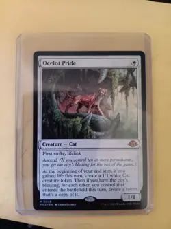 Ocelot Pride Modern Horizons 3 Regular NM MTG Mythic Rare - Image 1