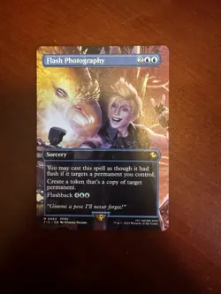 Flash Photography (Borderless) Commander: Final Fantasy Regular - Image 1