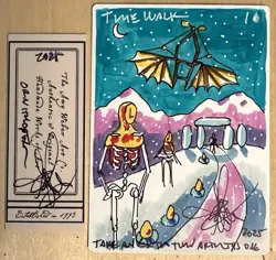 MTG ARTIST PROOF WB Ornithopter Time Walk AP Sketch Art Amy WEBER Magic - Image 1