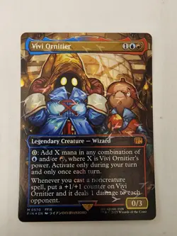 Vivi Ornitier (Borderless) (Chocobo Track Foil) Final Fantasy Foil - Image 1