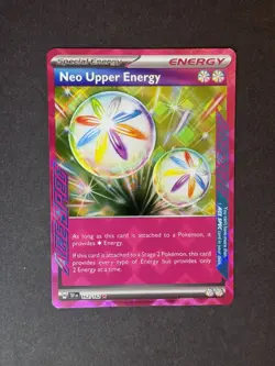 Neo Upper Energy 162/162 Temporal Forces ACE Spec Pokemon TCG NM - Image 1