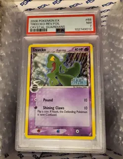 Treecko (Delta Species) - 68/100 - Pokemon Crystal Guardians Reverse Holo NM - Image 1